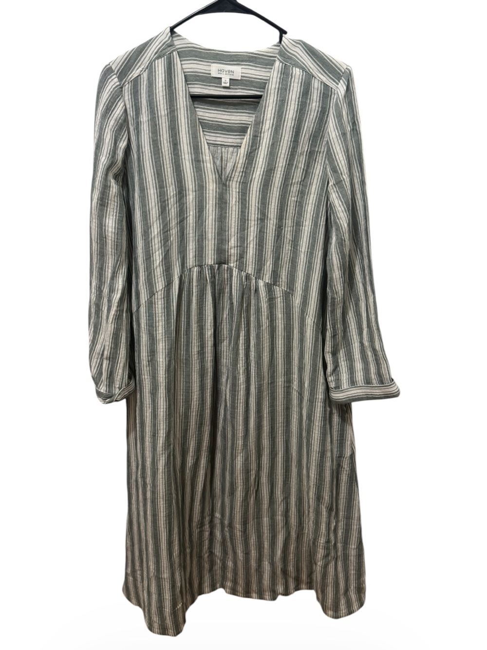 Haven Well Within COTTON GAUZE CAFTAN Size Medium - Picture 2 of 5